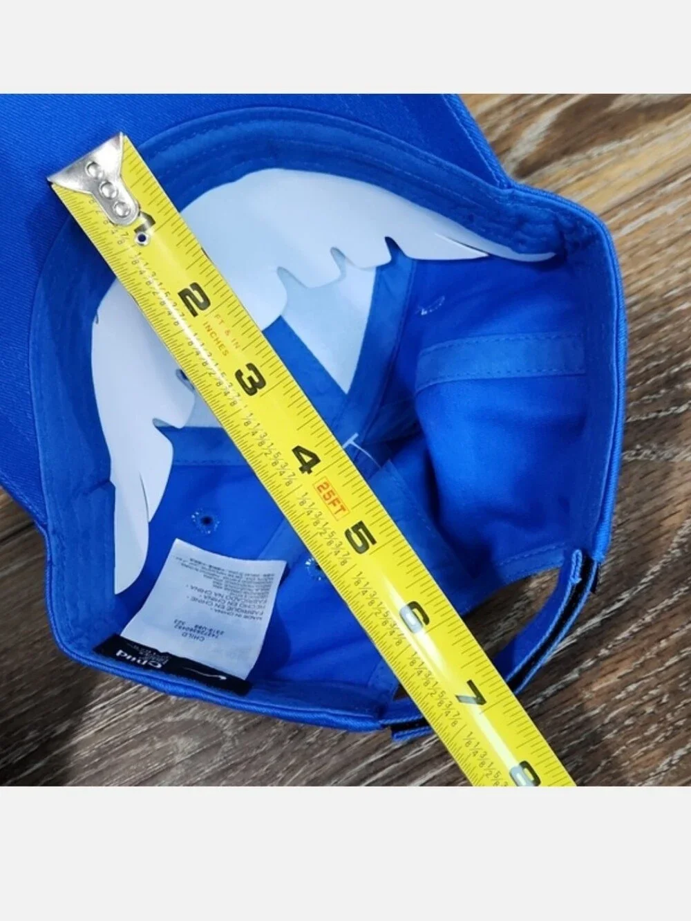 NWOT Nike Blue White Logo Hat Kids Youth Child